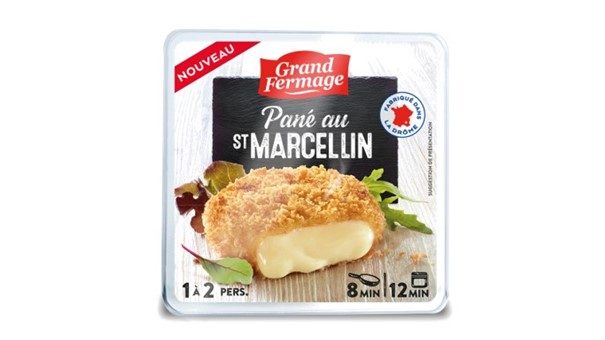 pack shot panés camembert grand fermage