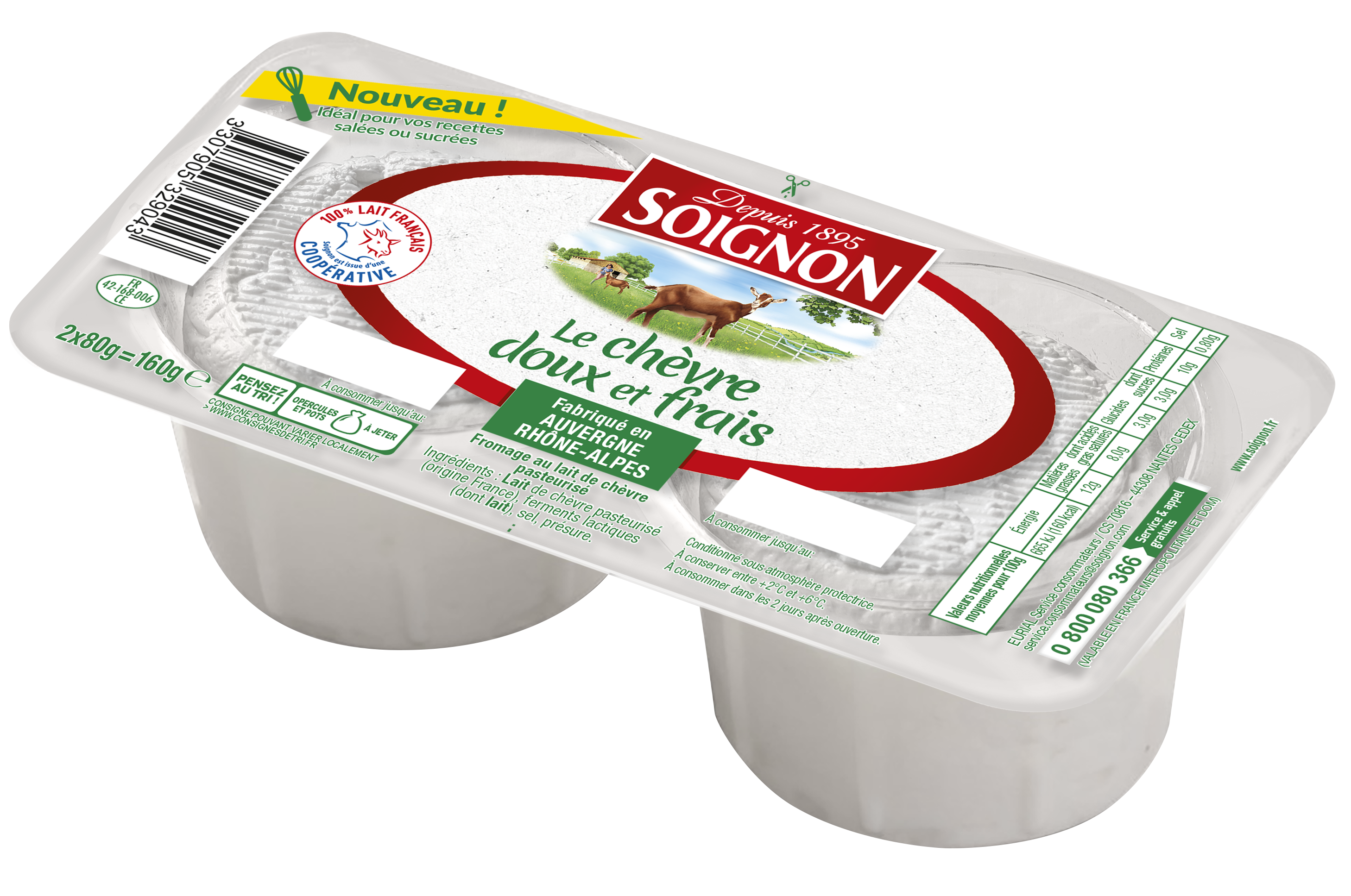 fresh goat’s cheese