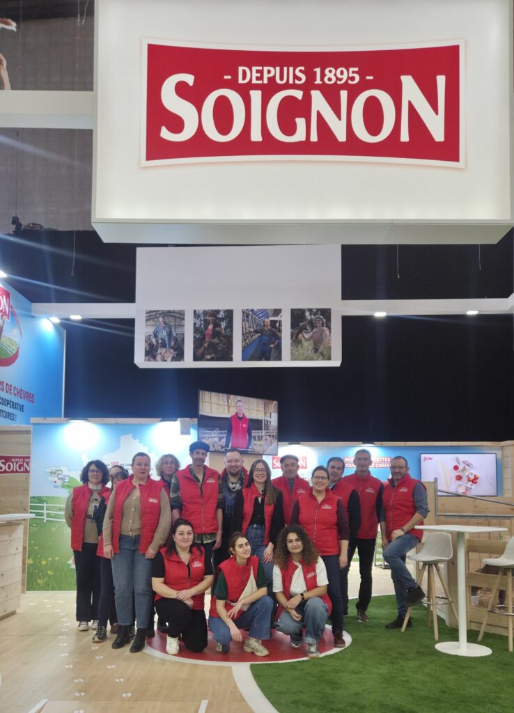 Notre equipe de 20 volontaires sur le stand Soignon
